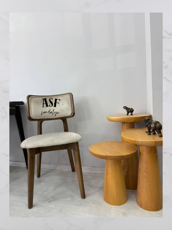Heybeliada ASF-S33 chair — Natural Collection